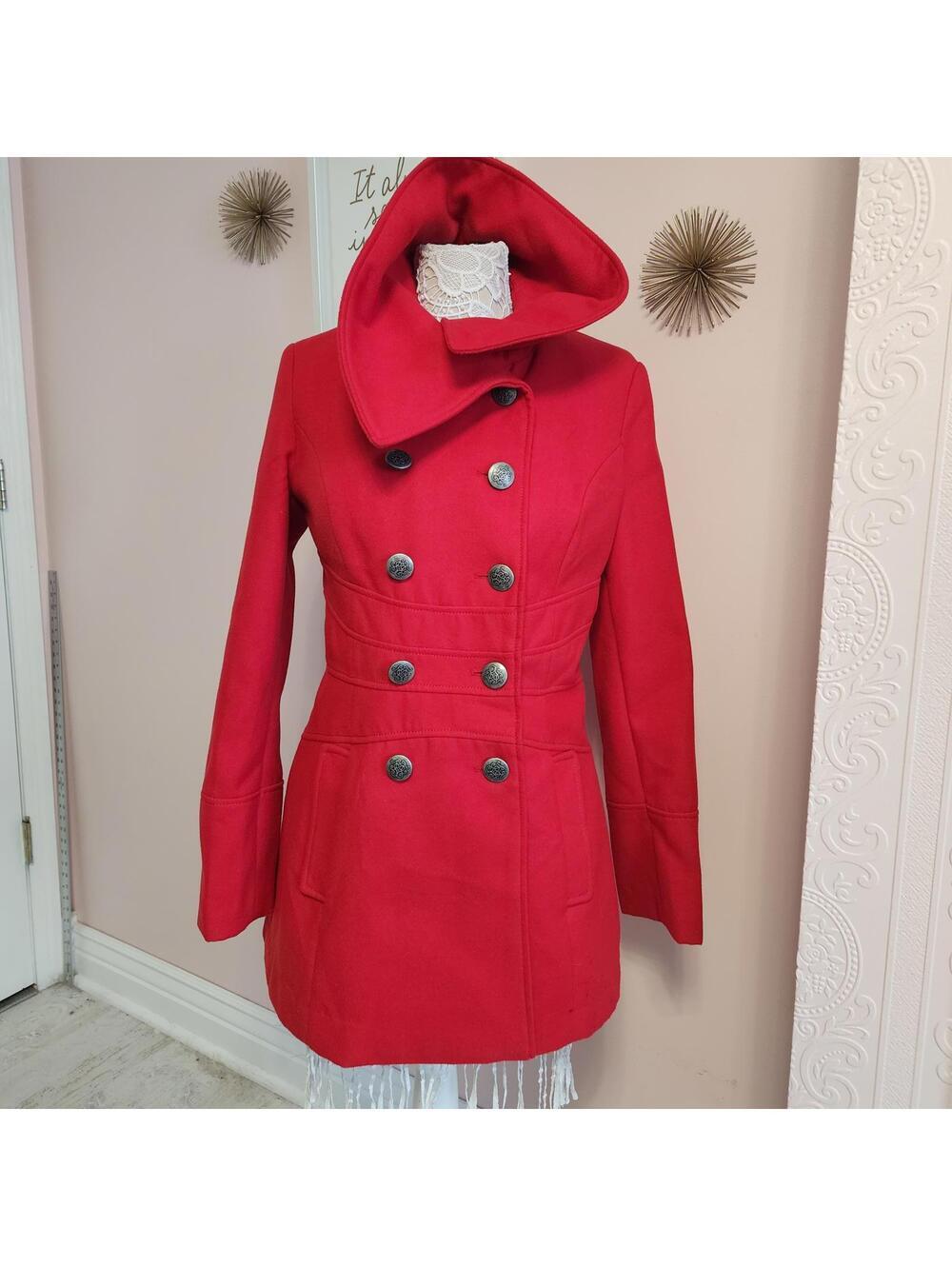 LKNW Jessica Simpson peacoat red do not think ever worn M
